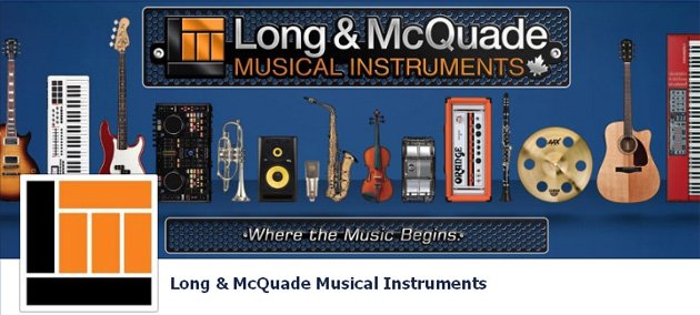 Long & McQuade music banner